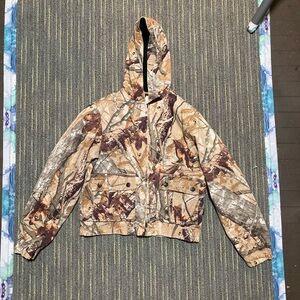 Kids Camouflage Hooded Jacket